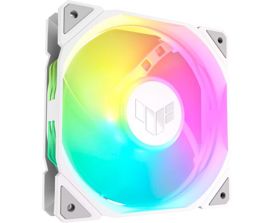 Кулер для корпуса ASUS TUF GAMING TR120 FAN ARGB WHITE (90DA0093-B09000), изображение 3 Кулер для корпуса ASUS TUF GAMING TR120 FAN ARGB WHITE (90DA0093-B09000), изображение 3