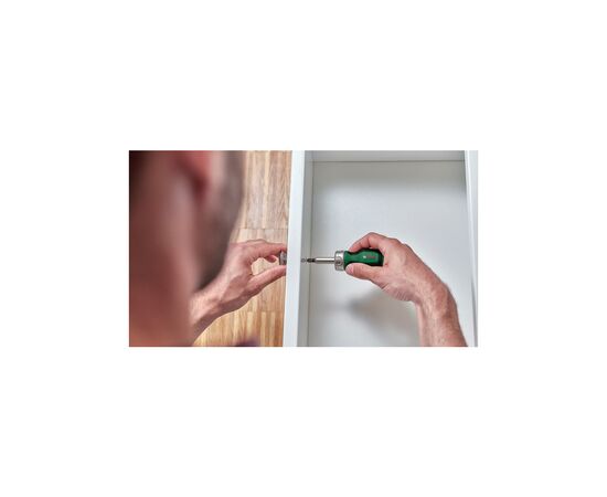 Отвертка Bosch с трещоткой 6 насадок (1.600.A02.7PN), изображение 4 Отвертка Bosch с трещоткой 6 насадок (1.600.A02.7PN), изображение 4