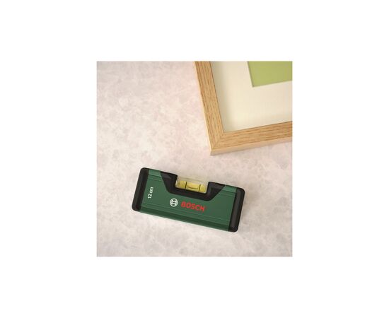 Рівень Bosch 12см, 1 капсули, алюмінієвий (1.600.A03.2V4), зображення 2 Рівень Bosch 12см, 1 капсули, алюмінієвий (1.600.A03.2V4), зображення 2