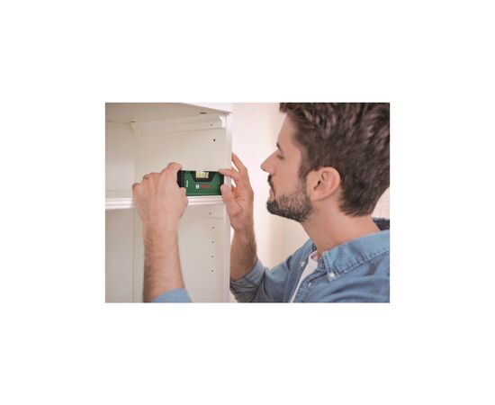 Рівень Bosch 12см, 1 капсули, алюмінієвий (1.600.A03.2V4), зображення 4 Рівень Bosch 12см, 1 капсули, алюмінієвий (1.600.A03.2V4), зображення 4