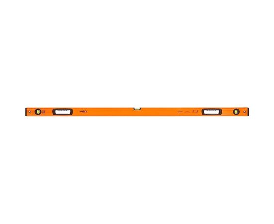 Уровень Neo Tools S 400 алюминиевый, 150 см, 3 капсулы, 2 отверстия для рук (71-146)
