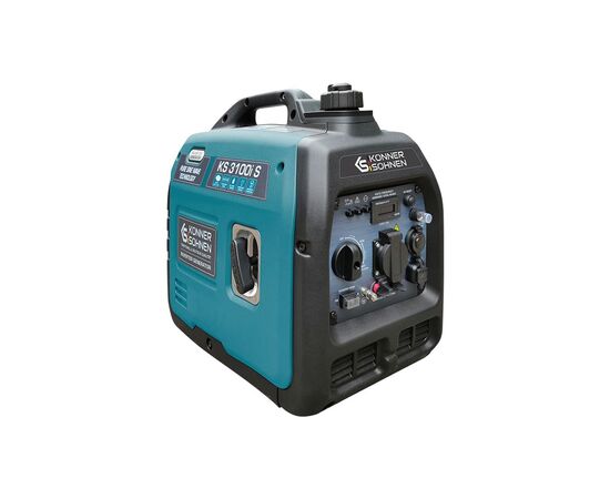 Генератор Konner&Sohnen инверторный KS 3100i S, 230В, 3.1кВт, ручной тартер, 21.5кг (KS3100IS), изображение 3 Генератор Konner&Sohnen инверторный KS 3100i S, 230В, 3.1кВт, ручной тартер, 21.5кг (KS3100IS), изображение 3