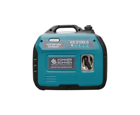 Генератор Konner&Sohnen инверторный KS 3100i S, 230В, 3.1кВт, ручной тартер, 21.5кг (KS3100IS), изображение 4 Генератор Konner&Sohnen инверторный KS 3100i S, 230В, 3.1кВт, ручной тартер, 21.5кг (KS3100IS), изображение 4