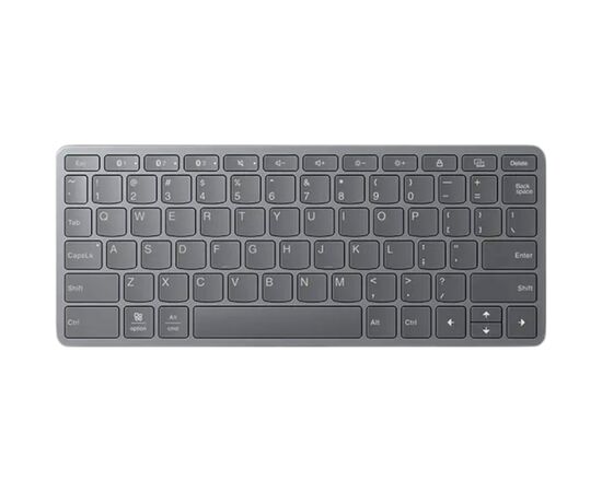 Клавіатура Lenovo Multi-Device Bluetooth/USB UA Grey (ZG38C05806)