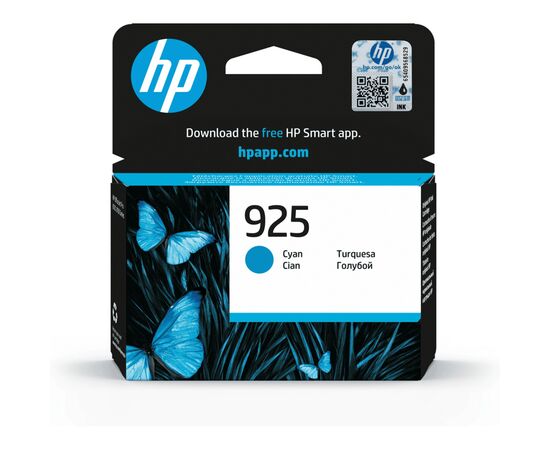 Картридж HP 925 Cyan 400ст (4K0V6PE)