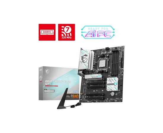 Материнская плата MSI B840 GAMING PLUS WIFI, изображение 5 Материнская плата MSI B840 GAMING PLUS WIFI, изображение 5