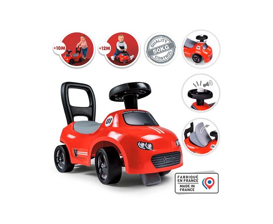 Чудомобиль Smoby 54х27х40 см, 10 мес. (720541), изображение 2 Чудомобиль Smoby 54х27х40 см, 10 мес. (720541), изображение 2