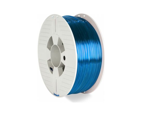 Пластик для 3D-принтера Verbatim PETG, 2,85 мм, 1 кг, Blue Transparent (55064)