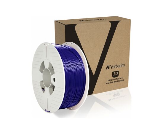 Пластик для 3D-принтера Verbatim PLA, 1.75 мм, 1кг, Blue (55322), изображение 2 Пластик для 3D-принтера Verbatim PLA, 1.75 мм, 1кг, Blue (55322), изображение 2