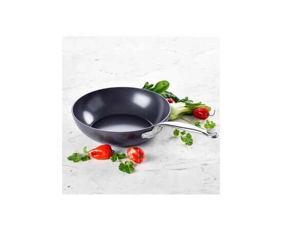 Сковорода GreenPan Barcelona Pro Вок 28 см, 3,6 л, з керамічним покриттям (CC005326-001), изображение 5 Сковорода GreenPan Barcelona Pro Вок 28 см, 3,6 л, з керамічним покриттям (CC005326-001), изображение 5