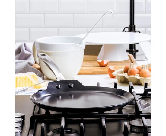 Сковорода GreenPan Copenhagen, для млинців, 28 см з керамічним покриттям (CC003112-001), изображение 3 Сковорода GreenPan Copenhagen, для млинців, 28 см з керамічним покриттям (CC003112-001), изображение 3