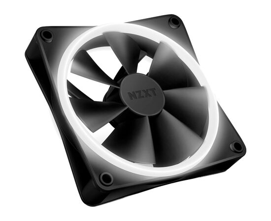 Кулер до корпусу NZXT F120RGB Duo-120mm Dual-sideRGB Fan-Tripl (RF-D12TF-B1), зображення 3 Кулер до корпусу NZXT F120RGB Duo-120mm Dual-sideRGB Fan-Tripl (RF-D12TF-B1), зображення 3