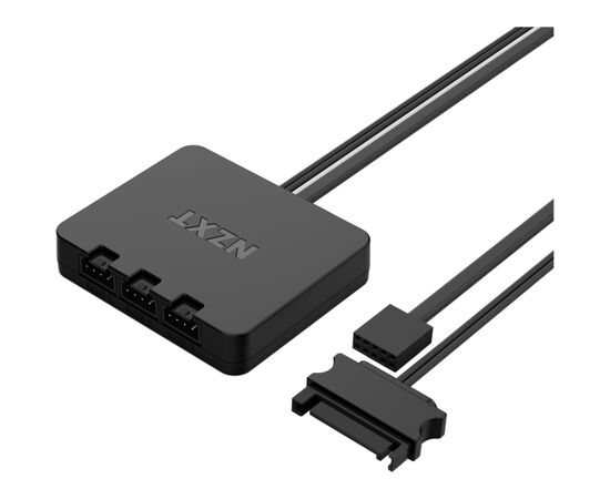 Кулер до корпусу NZXT F120RGB Duo-120mm Dual-sideRGB Fan-Tripl (RF-D12TF-B1), зображення 4 Кулер до корпусу NZXT F120RGB Duo-120mm Dual-sideRGB Fan-Tripl (RF-D12TF-B1), зображення 4