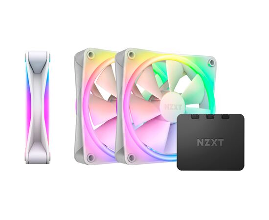 Кулер для корпуса NZXT F120RGB Duo-120mm Dual-sideRGB Fan-Tripl (RF-D12TF-W1)