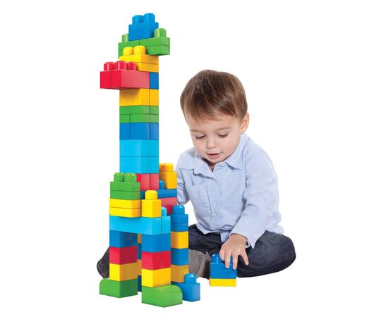 Конструктор Mega Bloks Классический 60 деталей (DCH55), изображение 8 Конструктор Mega Bloks Классический 60 деталей (DCH55), изображение 8