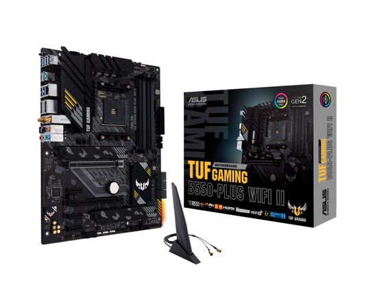 Материнская плата ASUS TUF GAMING B550-PLUS WIFI II, изображение 2 Материнская плата ASUS TUF GAMING B550-PLUS WIFI II, изображение 2