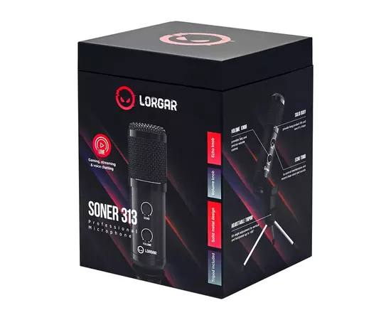 Микрофон Lorgar Soner 313 (LRG-CMT313), изображение 12 Микрофон Lorgar Soner 313 (LRG-CMT313), изображение 12