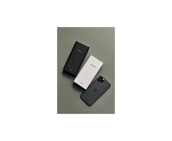 Батарея универсальная Canyon 20000mAh, Input 5V/2A, Output 5V/2.1A(Max), White (CNE-CPB2001W), изображение 7 Батарея универсальная Canyon 20000mAh, Input 5V/2A, Output 5V/2.1A(Max), White (CNE-CPB2001W), изображение 7