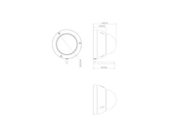 Камера видеонаблюдения Dahua DH-SD22204DB-GNY-W (2.8-12), изображение 4 Камера видеонаблюдения Dahua DH-SD22204DB-GNY-W (2.8-12), изображение 4