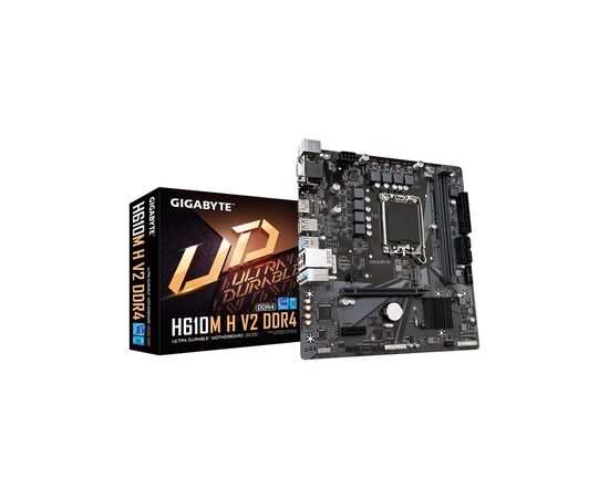 Материнская плата GIGABYTE H610M H V2 DDR4, изображение 2 Материнская плата GIGABYTE H610M H V2 DDR4, изображение 2
