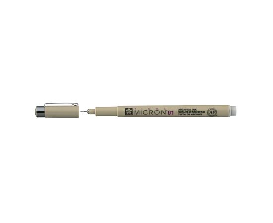 Лайнер Sakura Pigma Micron (0.1) 0,25 мм светло Серый (084511333659)