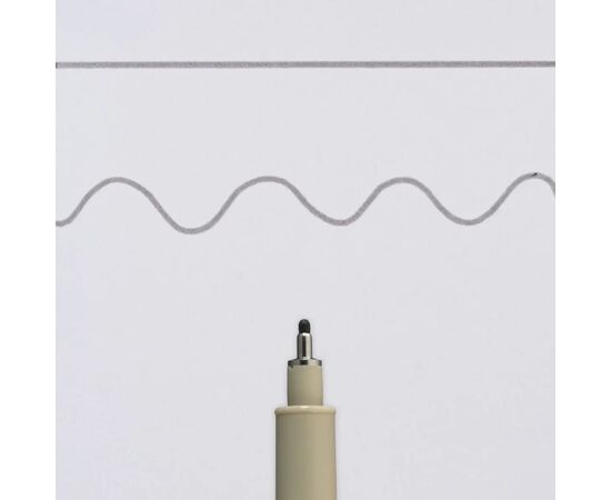 Лайнер Sakura Pigma Micron (10) 0,6 мм Серый (084511333703), изображение 3 Лайнер Sakura Pigma Micron (10) 0,6 мм Серый (084511333703), изображение 3
