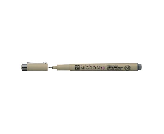 Лайнер Sakura Pigma Micron (10) 0,6 мм Сірий (084511333703)