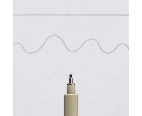 Лайнер Sakura Pigma Micron (10) 0,6 мм Светло-серый (084511333697), изображение 3 Лайнер Sakura Pigma Micron (10) 0,6 мм Светло-серый (084511333697), изображение 3