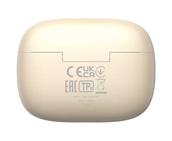 Наушники Canyon TWS-10 OnGo ANC ENC Beige (CNS-TWS10BG), изображение 7 Наушники Canyon TWS-10 OnGo ANC ENC Beige (CNS-TWS10BG), изображение 7