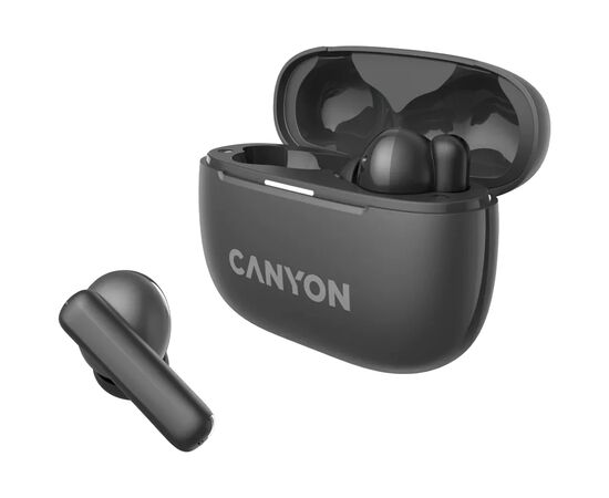 Наушники Canyon TWS-10 OnGo ANC ENC Black (CNS-TWS10BK), изображение 4 Наушники Canyon TWS-10 OnGo ANC ENC Black (CNS-TWS10BK), изображение 4