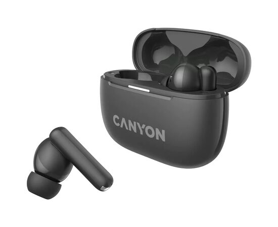 Наушники Canyon TWS-10 OnGo ANC ENC Black (CNS-TWS10BK), изображение 5 Наушники Canyon TWS-10 OnGo ANC ENC Black (CNS-TWS10BK), изображение 5