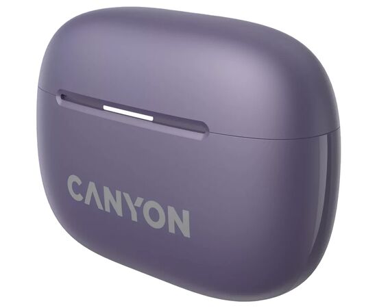 Наушники Canyon TWS-10 OnGo ANC ENC Purple (CNS-TWS10PL), изображение 6 Наушники Canyon TWS-10 OnGo ANC ENC Purple (CNS-TWS10PL), изображение 6