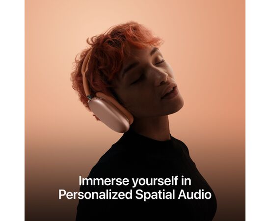 Наушники Apple AirPods Max (2nd generation) Orange (MWW73ZE/A), изображение 7 Наушники Apple AirPods Max (2nd generation) Orange (MWW73ZE/A), изображение 7