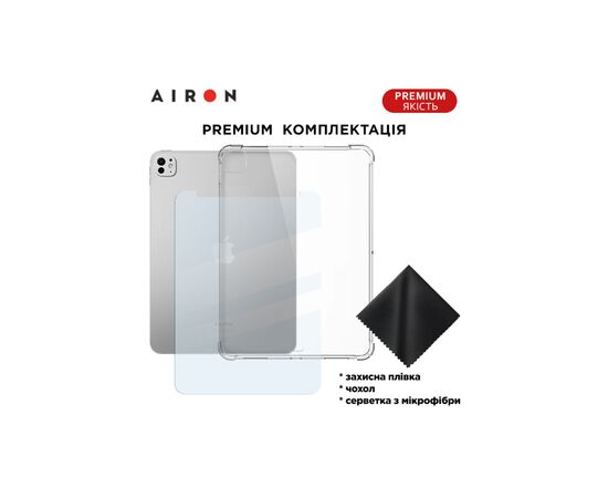 Чехол для планшета AirOn EVA Premium iPad Pro 13 / Air 13 2024 transparent (4822352781137), изображение 5 Чехол для планшета AirOn EVA Premium iPad Pro 13 / Air 13 2024 transparent (4822352781137), изображение 5