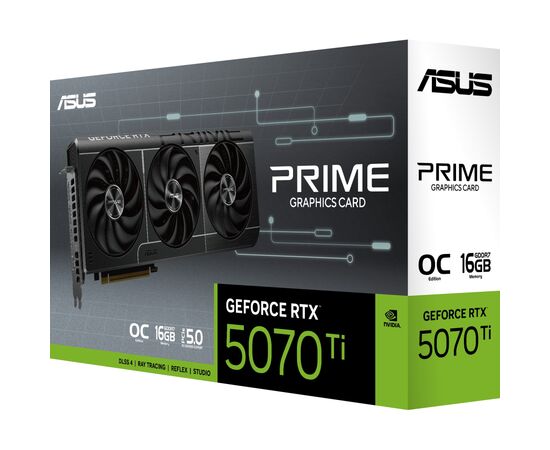 Видеокарта ASUS GeForce RTX5070 Ti 16GB PRIME OC (PRIME-RTX5070TI-O16G), изображение 12 Видеокарта ASUS GeForce RTX5070 Ti 16GB PRIME OC (PRIME-RTX5070TI-O16G), изображение 12