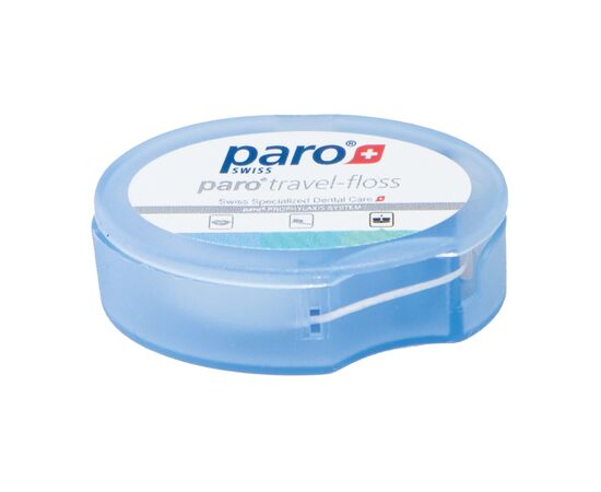 Зубна нитка Paro Swiss Travel-floss Дорожня Рожева упаковка 5 м (7.1763/1)