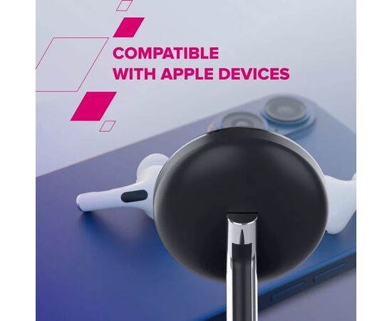 Зарядное устройство Canyon wireless charger WCS-205 15W Qi2 2in1 w/o adapter Black (CNS-WCS205BW/A), изображение 8 Зарядное устройство Canyon wireless charger WCS-205 15W Qi2 2in1 w/o adapter Black (CNS-WCS205BW/A), изображение 8