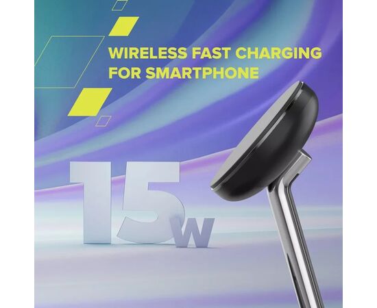 Зарядное устройство Canyon wireless charger WCS-205 15W Qi2 2in1 w/o adapter White (CNS-WCS205WW/A), изображение 10 Зарядное устройство Canyon wireless charger WCS-205 15W Qi2 2in1 w/o adapter White (CNS-WCS205WW/A), изображение 10