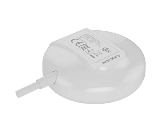 Зарядное устройство Canyon wireless charger WS-105 15W Qi2 White (CNS-WCS105W), изображение 6 Зарядное устройство Canyon wireless charger WS-105 15W Qi2 White (CNS-WCS105W), изображение 6