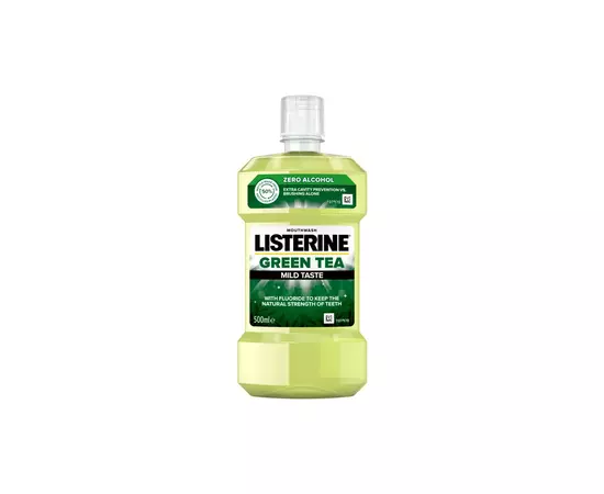 Ополаскиватель для полости рта Listerine Зеленый чай 500 мл (3574661253404/3574661253411)