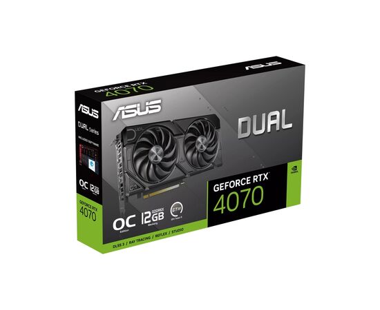 Видеокарта ASUS GeForce RTX4070 12Gb DUAL OC EVO (DUAL-RTX4070-O12G-EVO), изображение 12 Видеокарта ASUS GeForce RTX4070 12Gb DUAL OC EVO (DUAL-RTX4070-O12G-EVO), изображение 12