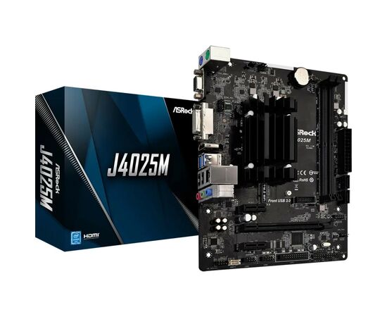 Материнская плата ASRock J4025M, изображение 5 Материнская плата ASRock J4025M, изображение 5