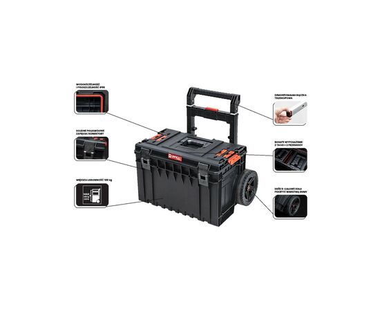 Ящик для інструментів QBRICK SYSTEM ONE Cart 2.0 (SKRWQCOCCZAPG003), зображення 3 Ящик для інструментів QBRICK SYSTEM ONE Cart 2.0 (SKRWQCOCCZAPG003), зображення 3