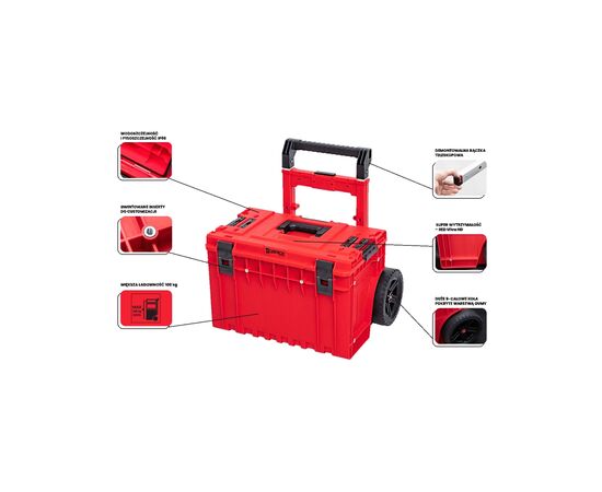 Ящик для інструментів QBRICK SYSTEM ONE Cart 2.0 (SKRWQCOCCZEPG003), зображення 4 Ящик для інструментів QBRICK SYSTEM ONE Cart 2.0 (SKRWQCOCCZEPG003), зображення 4