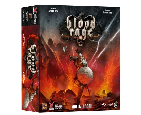 Настольная игра Geekach Games Ярость крови (Blood Rage) (GKCH151BR)