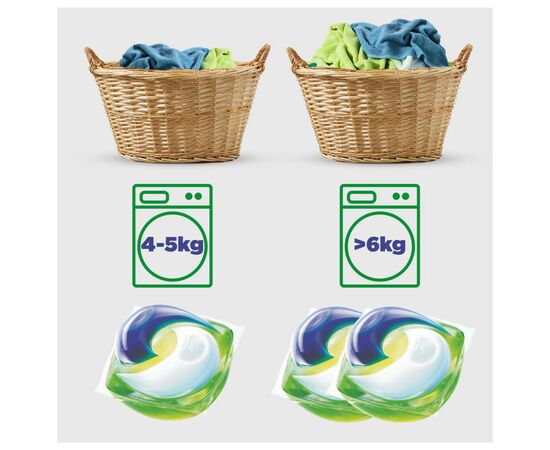 Капсулы для стирки Ariel Pods Все-в-1 Горный родник 44 шт. (8001090337108), изображение 4 Капсулы для стирки Ariel Pods Все-в-1 Горный родник 44 шт. (8001090337108), изображение 4
