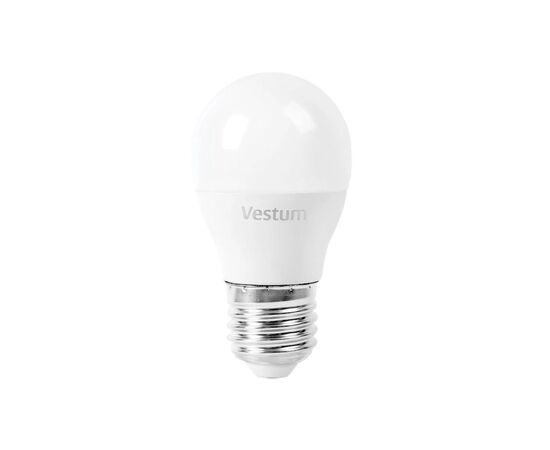 Лампочка Vestum G45 6W 4100K 220V E27 (1-VS-1201)