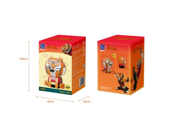 Конструктор Pantasy Kung Fu Panda Серия Сидящий малыш - Тигрица (99125), изображение 5 Конструктор Pantasy Kung Fu Panda Серия Сидящий малыш - Тигрица (99125), изображение 5