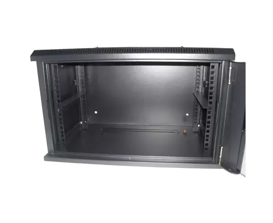 Шкаф настенный Hypernet 4U 19" 600x350 (WMNC-35-4U-FLAT-AC), изображение 2 Шкаф настенный Hypernet 4U 19" 600x350 (WMNC-35-4U-FLAT-AC), изображение 2