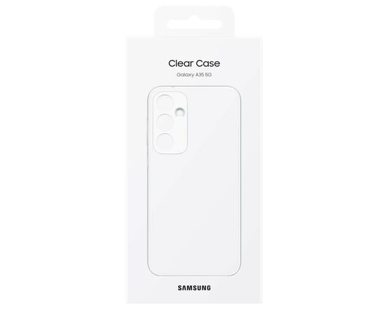 Чохол до мобільного телефона Samsung A35 Clear Case (EF-QA356CTEGWW), зображення 6 Чохол до мобільного телефона Samsung A35 Clear Case (EF-QA356CTEGWW), зображення 6